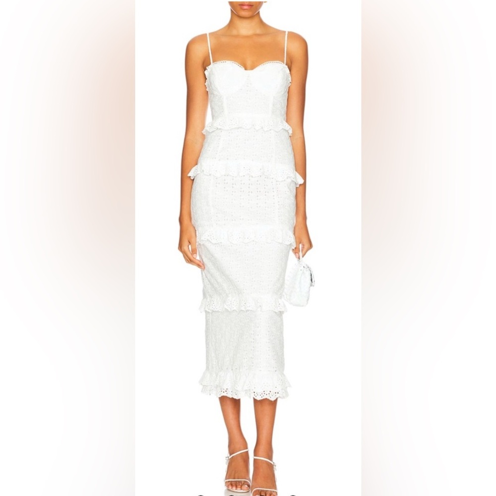 Astr Sandrima Dress in White